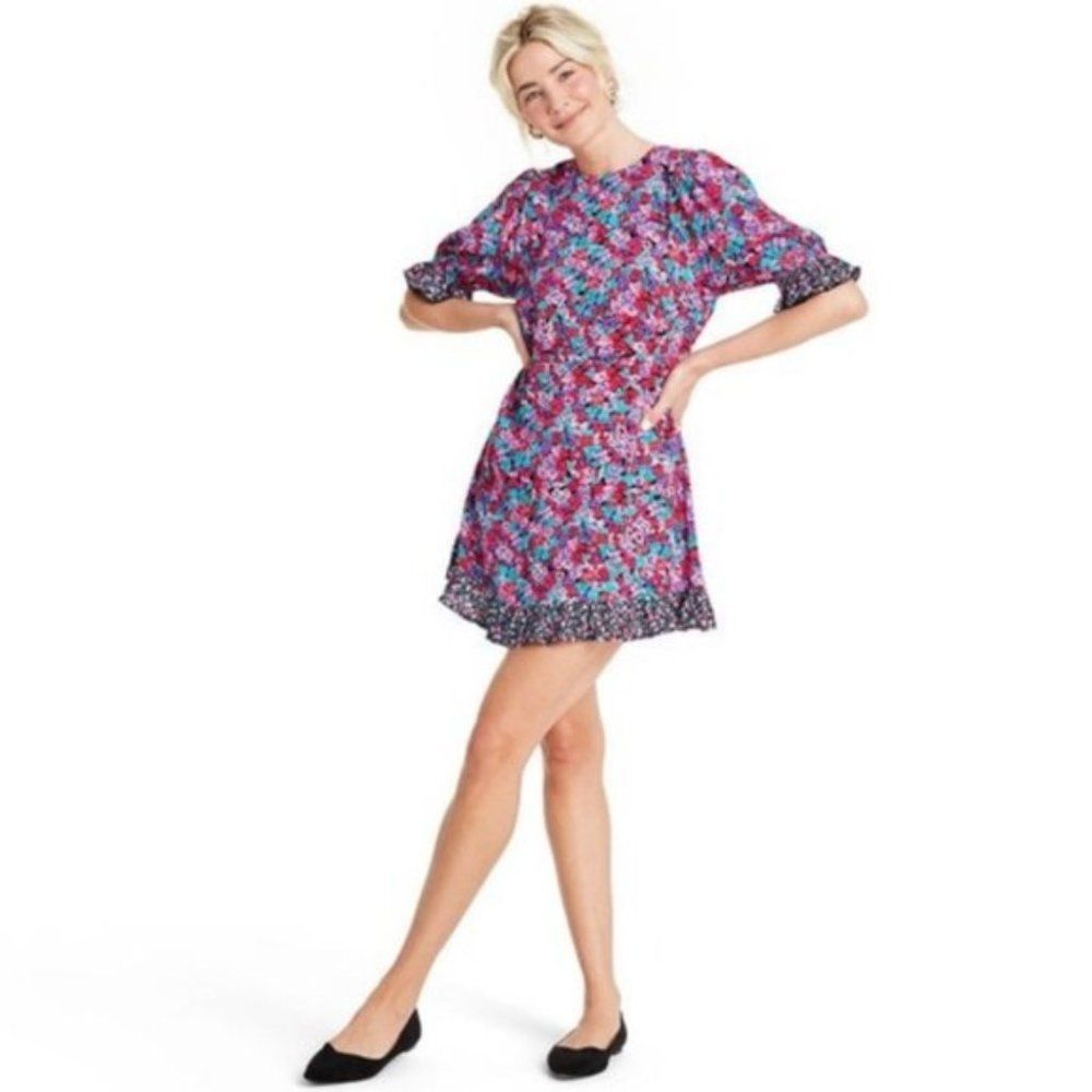 Rixo x Target Floral Dress